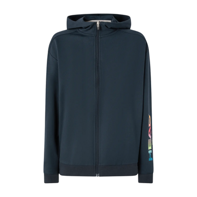 HEAD Womens Rally Full Zip Hoodie - Navy