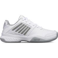 K-Swiss Womens Court Express Carpet Tennis Shoes - White/Silver