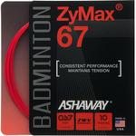 Ashaway Zymax 67 Badminton String Set - Red