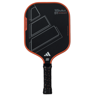 Adidas RX Team Control 2025 Pickleball Paddle-Black/Orange