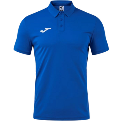 Joma Mens Combi Pro Polo Short Sleeve Shirt - Royal Blue