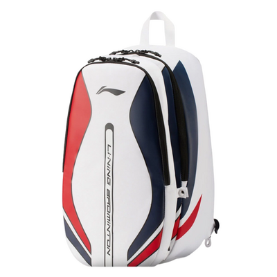 Li-Ning ABST201 Badminton Backpack - White/Red