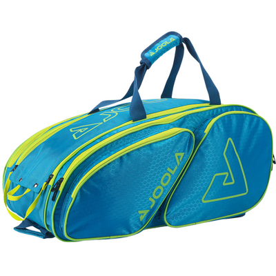 JOOLA Tour Elite Pickleball Bag - Blue/Yellow