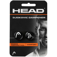 HEAD Djokovic Vibration Dampeners (Pack of 2) - Black