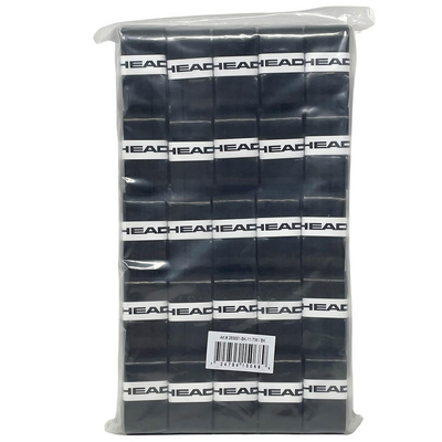 HEAD Prime Tour Perforated Overgrips (Pack of 50) - Black