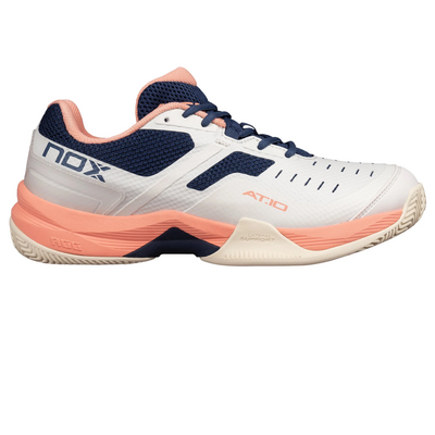 NOX Womens AT10 Pro Padel Shoes - Gardenia/Titania