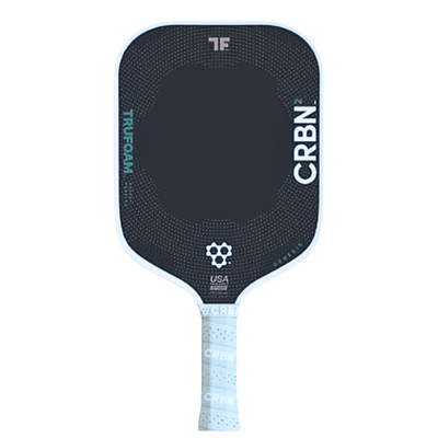 CRBN TruFoam Waves (Square) Pickleball Paddle - Grey/Black