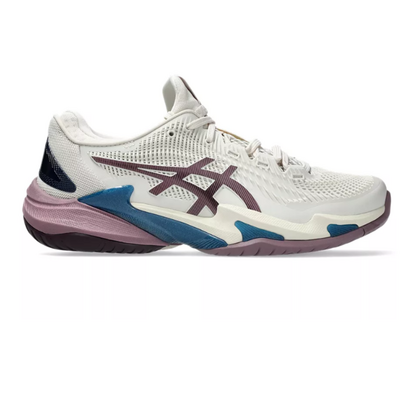 Asics Womens Court FF 3 Tennis Shoes - Soft Oat/Dusty Mauve