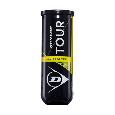 Dunlop Tour Brilliance Tennis Balls (3 Ball Can)