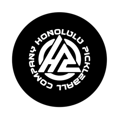 Honolulu Pickleball Paddle Eraser - Black