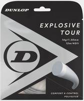 Dunlop Explosive Tour 18 (1.20mm) Tennis String Set - Grey