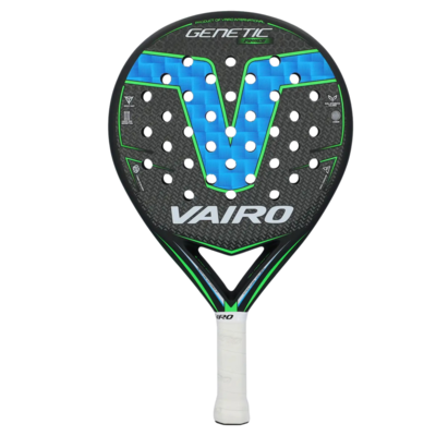 Vairo Genetic Power Padel Racket- Black/Blue