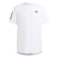 Adidas Mens Club Stripe Tee - White