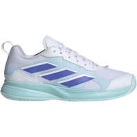 Adidas Womens AvaFlash Tennis Shoes - Cloud White/Cobalt Blue
