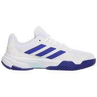 Adidas Mens Courtjam Control 3 Tennis Shoes - Cloud White/Lucid Blue