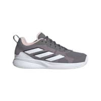 Adidas Womens AvaFlash Clay Tennis Shoes - Grey/Cloud White
