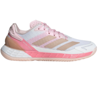 Adidas Womens Defiant Speed 2 Tennis Shoes - White/Pink