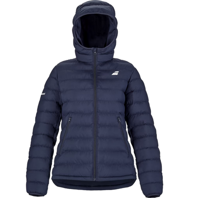 Babolat Womens Exercise Padded Jacket - Dark Blue