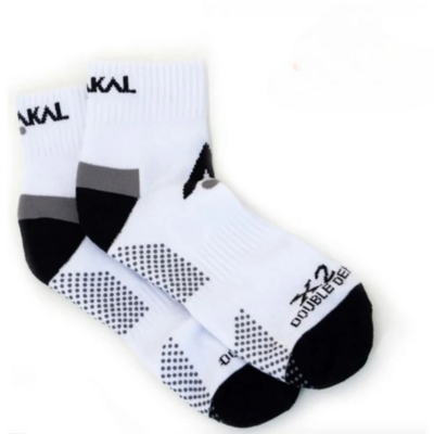 Karakal X2+ Ankle Socks - White/Black