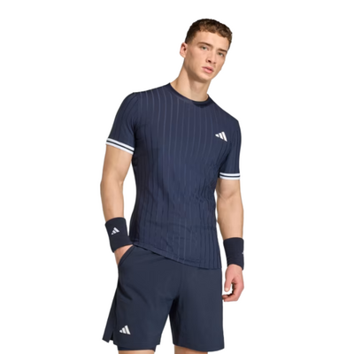 Adidas Mens Climacool Freelift Pro Tee - Legend Ink