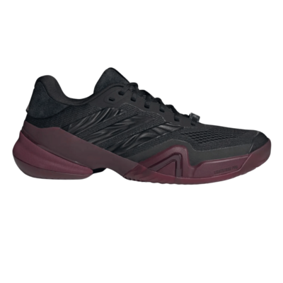 Adidas Mens Barricade 14 Tennis Shoes - Core Black / Core Black / Maroon