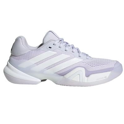 Adidas Womens Barricade 14 Tennis Shoes - Frozen Purple / Cloud White / Aurora Ink