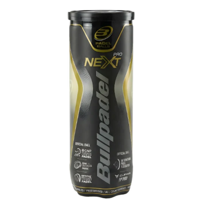 Bullpadel Next Pro Padel Tennis Balls (3 Ball Can)