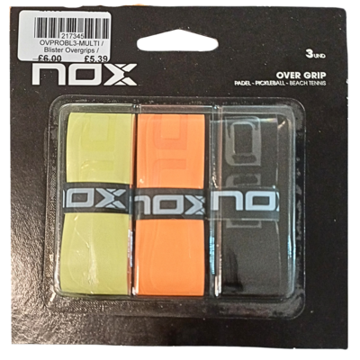 Nox Blister Overgrips - Multicolour