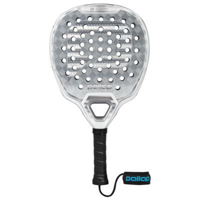 Pallap Evoforce Bright Star Padel Racket - White/Silver