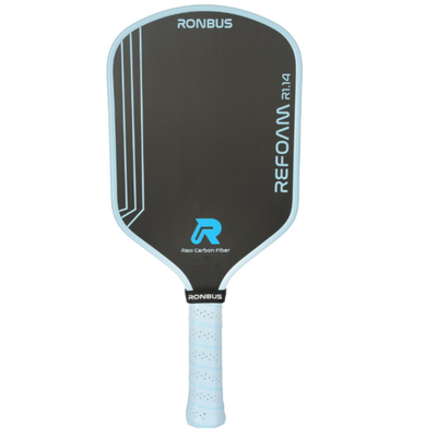 Ronbus Refoam R1 14 mm Pickleball Paddle - Black/Blue
