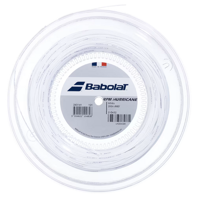 Babolat Rpm Hurricane 200m (1.30mm) Tennis Reel - White
