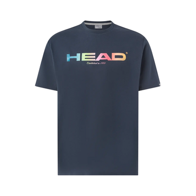 HEAD Mens Rainbow T-Shirt - Navy
