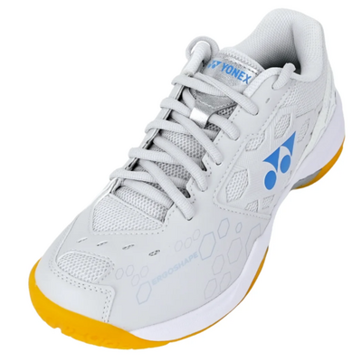 Yonex Mens Power Cushion 101 Badminton Shoes - Ice Grey/White