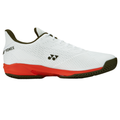 Yonex Mens Ad Accel Tennis Shoes - White/Orange