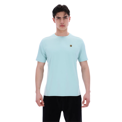 Fila Mens Fitness Inspired T-Shirt- Sterling Blue