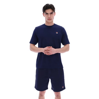 Fila Mens Graphic T-Shirt- Fila Navy