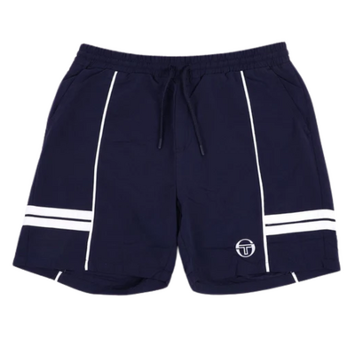 Sergio Tacchini Mens Romolo Swim Shorts - Maritime Blue/White