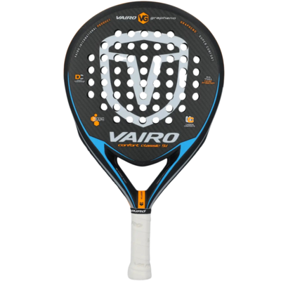 Vairo Grapheno Confort Padel Racket- Black/Blue
