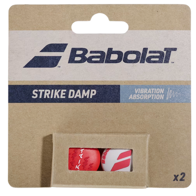 Babolat Strike Dampener (Pack of 2) - Red/White
