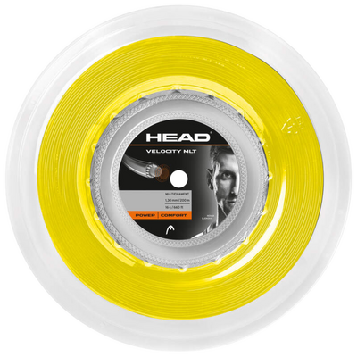 HEAD Velocity MLT 200m Tennis String Reel - Yellow