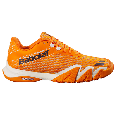 Babolat Mens Jet Viva Padel Shoes - Orange/Cream