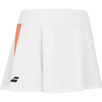 Babolat Womens Play Skirt - White/Orange