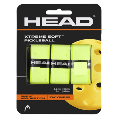 HEAD Xtreme Soft Pickleball Overgrip - Yellow