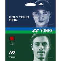 Yonex PolyTour Fire Tennis String Set - Red