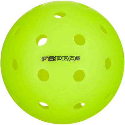 Franklin FS Pro Indoor Pickleball Balls (100 Ball Pack) - Optic Yellow