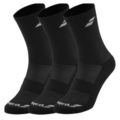 Babolat 3 Pair Pack Socks - Black