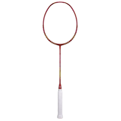 Li-Ning Axforce Cannon Pro Badminton Racket [Frame Only] - Lava Red