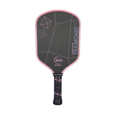 Six Zero Double Black Diamond Control Pickleball Paddle - Cherry Blossom Pink