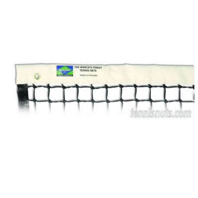 Edwards Championship Tennis Net - 3.5mm Netting, Quad-Stitched Vinyl Headband, Double Netting Top
