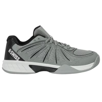 K-Swiss Mens Express Light Pickleball 2 Shoes - Ultimate Grey/White/Black